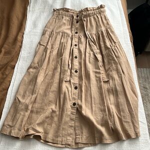 Tan skirt